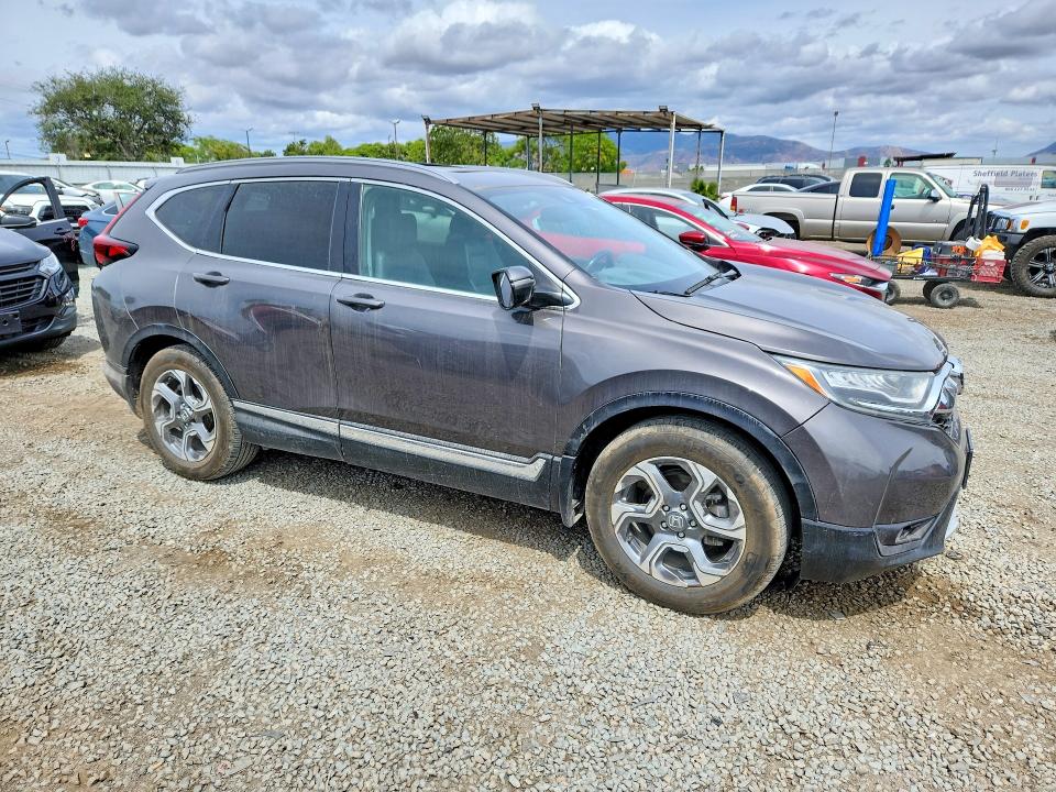 2019 Honda Cr-v VIN 5J6RW1H83KA000040 COPART salvage auction — VANDALISM, Ca - Certificate Of Title, sold $7,800 on 2026-07-02 (photo 4)