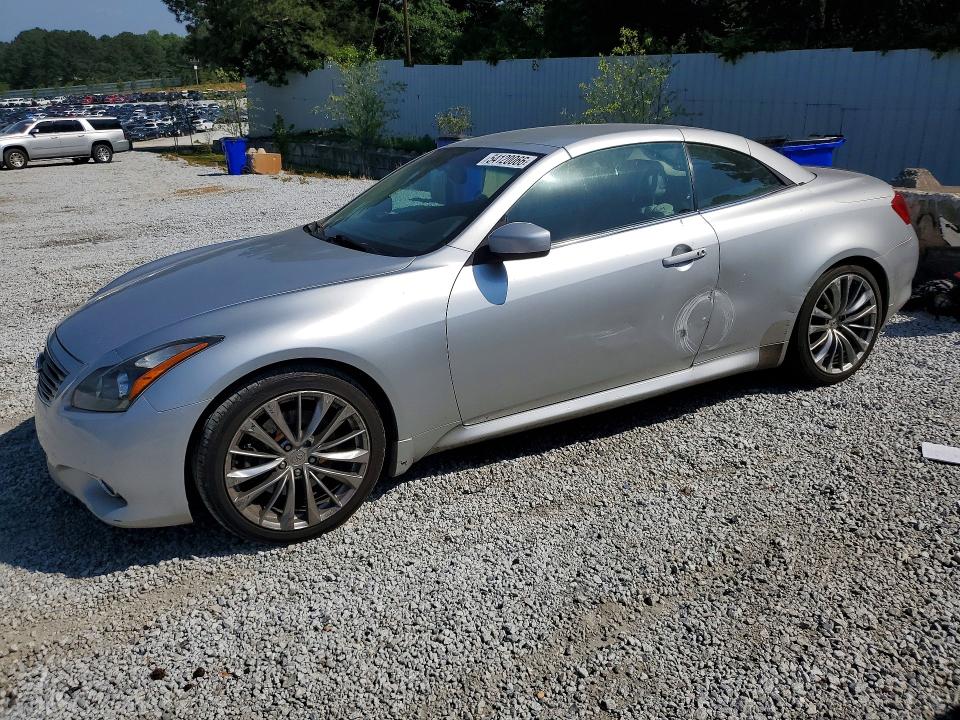 2012 Infiniti VIN JN1CV6FE5CM201414 COPART salvage auction — SIDE, Ga - Cert Of Title-Salvage, sold $2,300 on 2026-07-06 (photo 1)