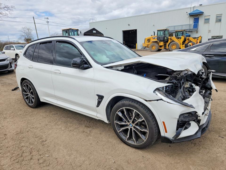 2021 BMW X3 VIN 5UXTS1C03M9H77414 COPART salvage auction — FRONT END, Qc - Gravement Accidente, sold $5,700 on 2026-07-21 (photo 4)