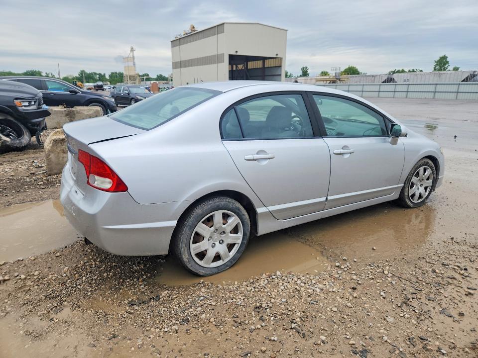 2010 Honda Civic VIN 19XFA1F5XAE015999 COPART salvage auction — REAR END, Ks - Cert Of Title-Salvage, sold $2,750 on 2026-07-09 (photo 3)