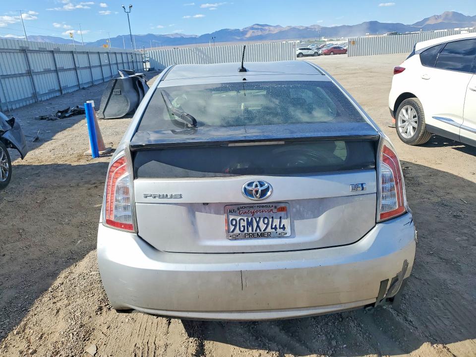 2014 Toyota Prius VIN JTDKN3DU0E0394194 COPART salvage auction — FRONT END, Nv - Salvage Title, sold $1,300 on 2026-07-16 (photo 6)