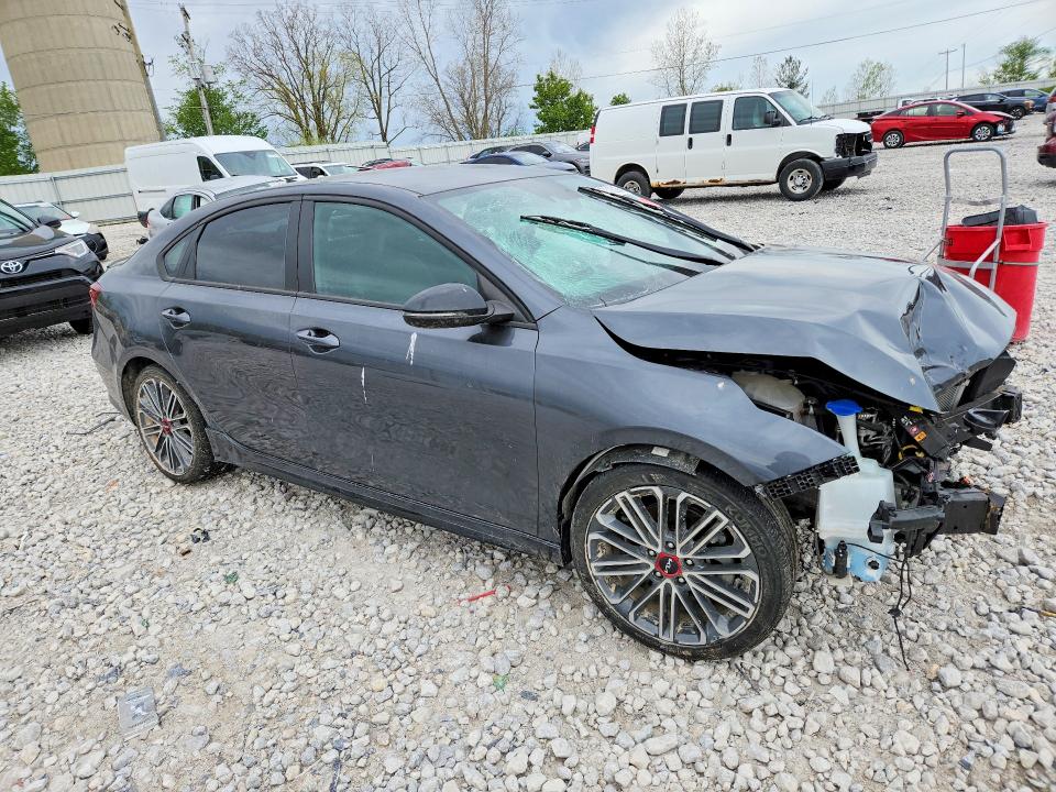 2023 Kia Forte VIN 3KPF44AC3PE639358 COPART salvage auction — FRONT END, Mi - Scrap Certificate Of Title, sold $850 on 2026-07-02 (photo 4)
