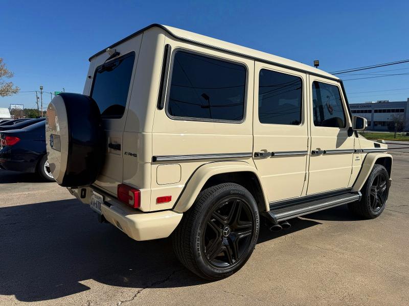 2015 Mercedes-benz G-klasse VIN WDCYC7DF9FX234021 COPART salvage auction — MINOR DENT/SCRATCHES, Tx - Cert Of Title-Rebuilt Salvage (P), sold $68,000 on 2026-07-02 (photo 4)