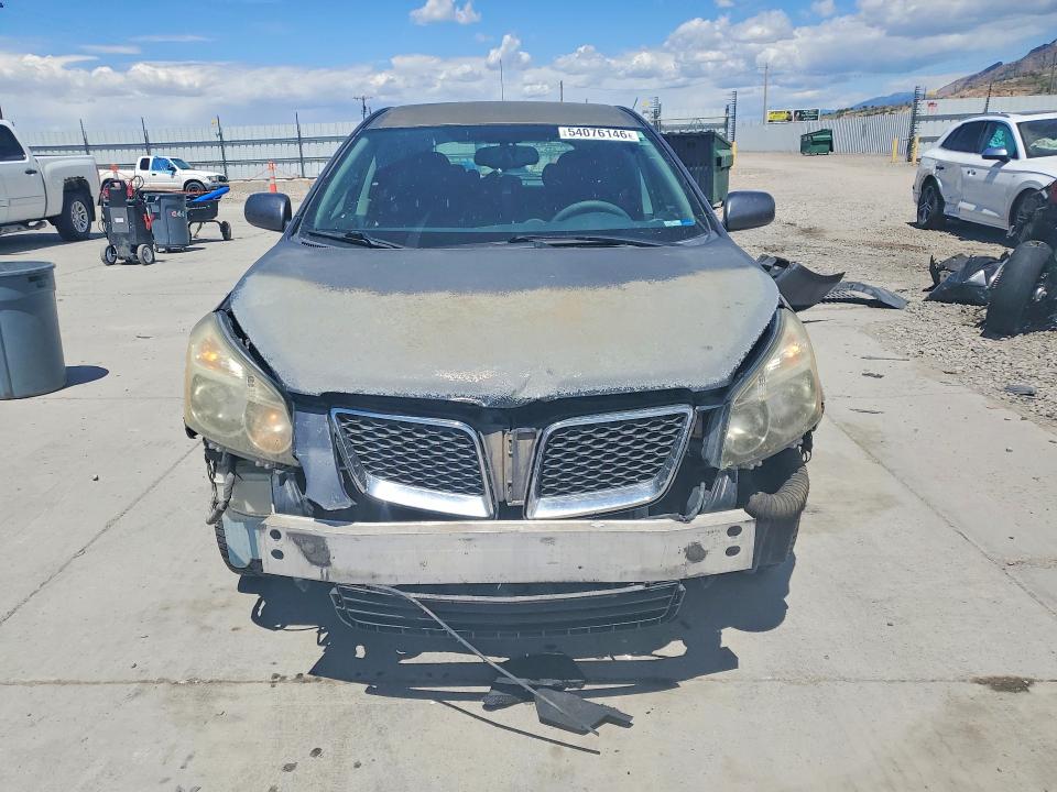 2010 Pontiac Vibe VIN 5Y2SP6E85AZ413065 COPART salvage auction — FRONT END, Ut - Salvage Certificate, sold $500 on 2026-07-13 (photo 5)