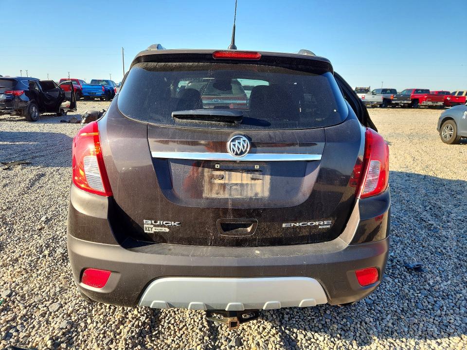 2014 Buick Encore VIN KL4CJGSBXEB586181 COPART salvage auction — SIDE, Tx - Salvage Vehicle Title, sold $1,150 on 2026-07-07 (photo 6)