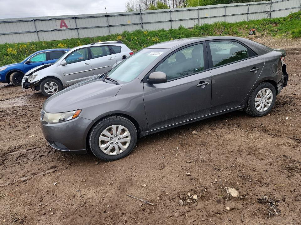 2013 Kia Forte VIN KNAFU4A27D5724117 COPART salvage auction — REAR END, Mi - Certificate Of Title, sold $475 on 2026-07-08 (photo 1)