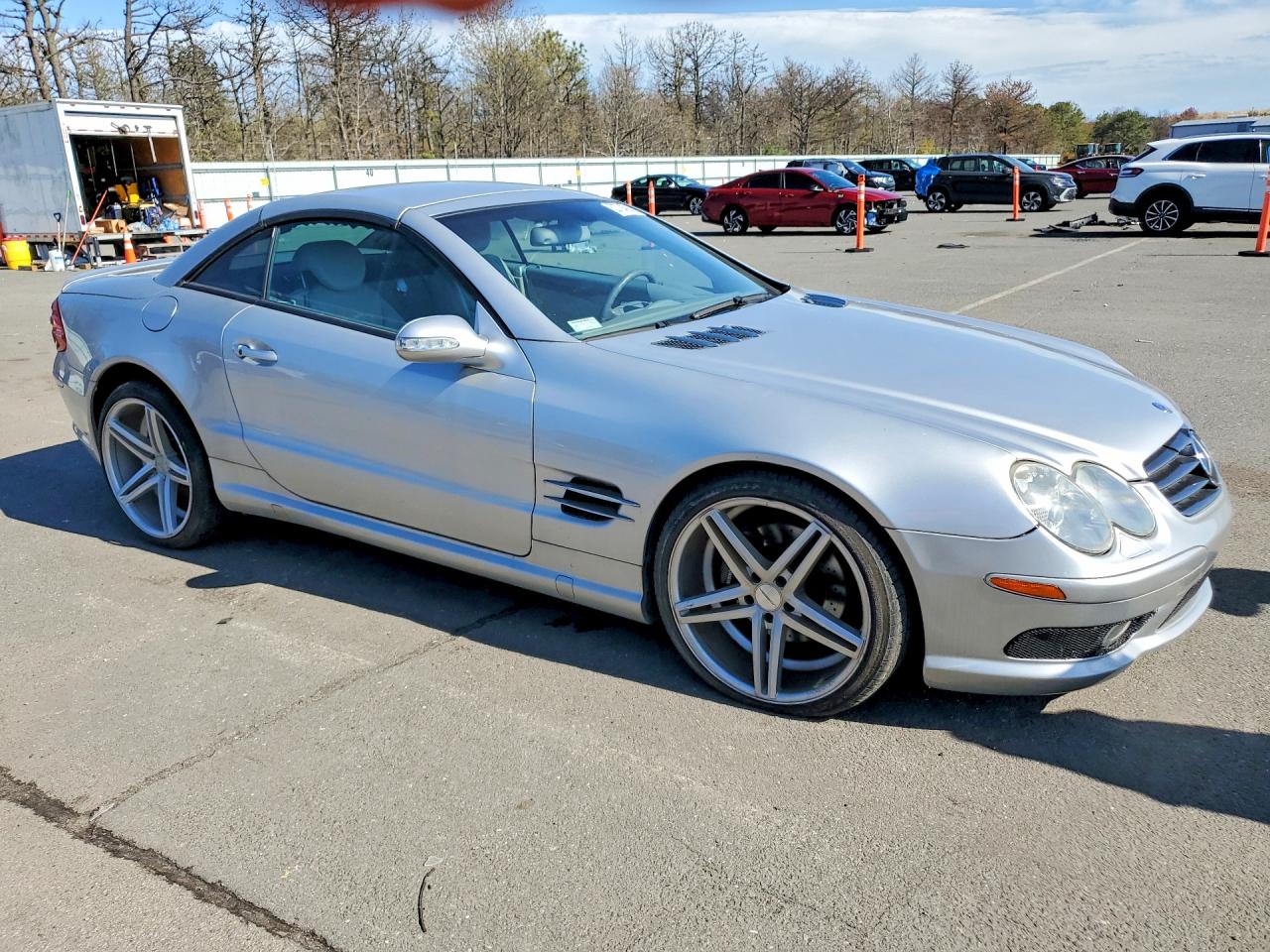 2003 Mercedes-Benz SL-Class VIN WDBSK75F73F052010 COPART salvage auction — Mechanical, PA - CERT OF TITLE (P), sold $1,550 on 2026-07-01 (photo 4)