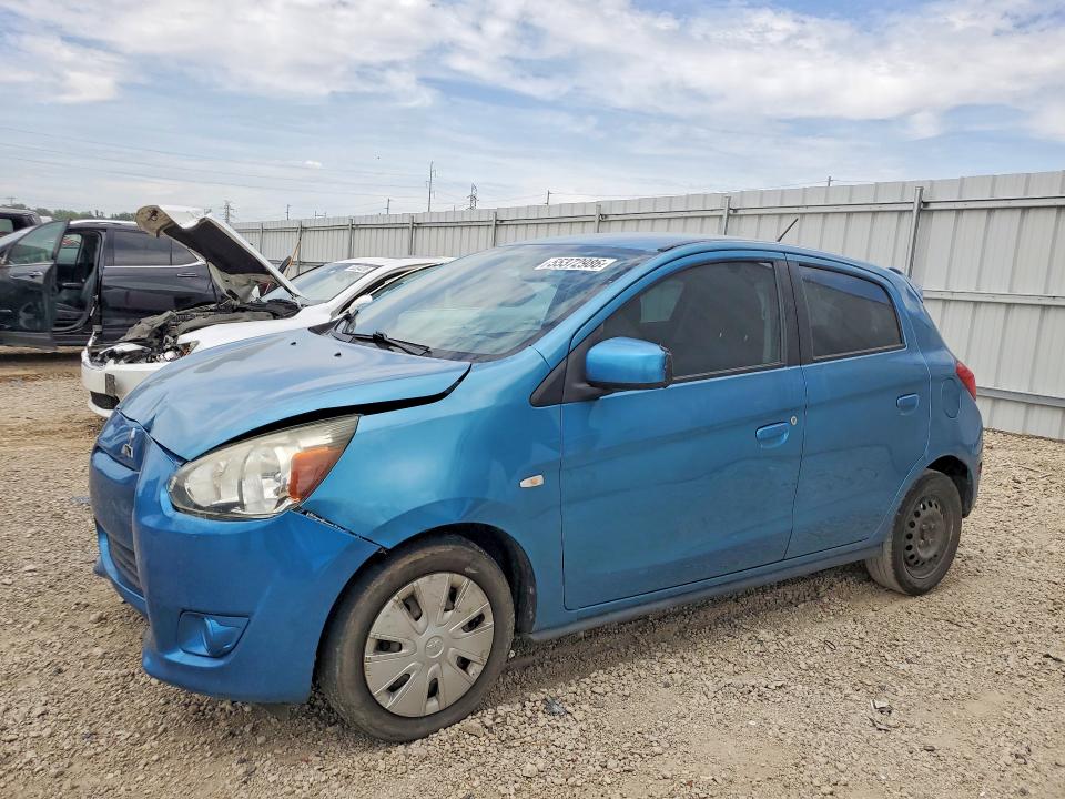 2015 Mitsubishi VIN ML32A3HJ8FH005058 COPART salvage auction — FRONT END, Ia - Cert Of Title-Salvage Title, sold $475 on 2026-07-22 (photo 1)