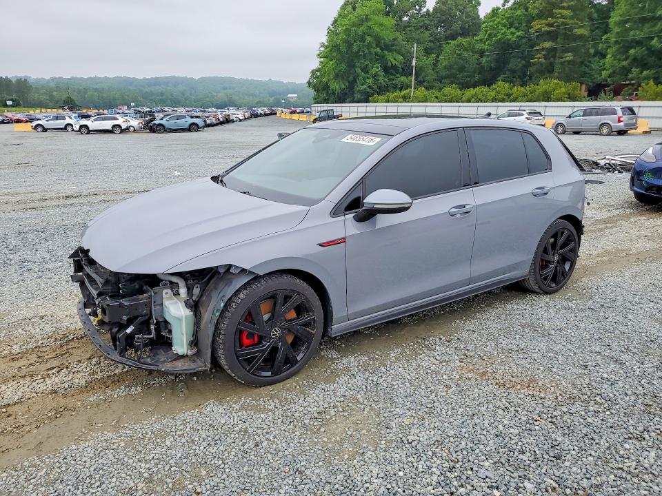2023 Volkswagen Gti VIN WVWRA7CD5PW191112 COPART salvage auction — REAR END, Nc - Salvage Certificate Of Title, sold $6,700 on 2026-07-23 (photo 1)