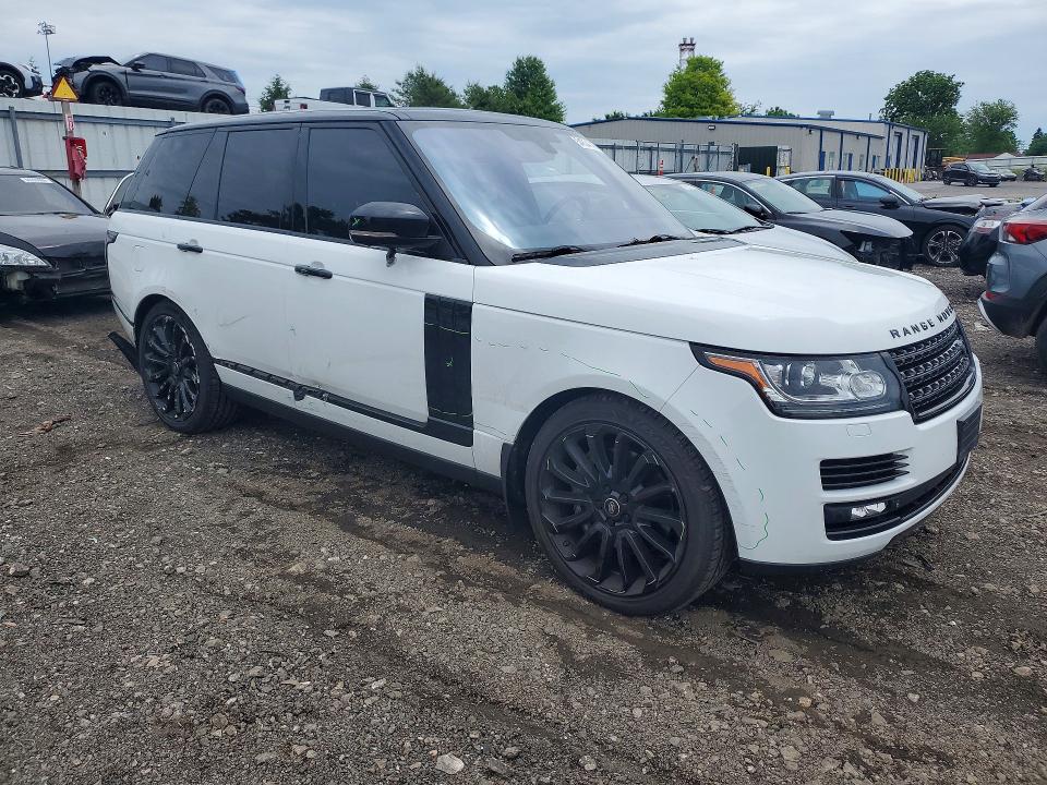 2015 Land rover RANGE ROVER VIN SALGS2TF3FA227103 COPART salvage auction — SIDE, Md - Cert Of Salvage > 75% Damage, sold $250 on 2026-07-20 (photo 4)