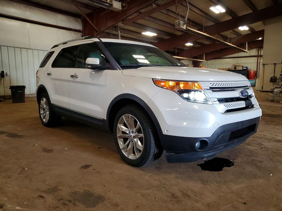 2013 Ford Explorer VIN 1FM5K8F82DGA30069 COPART salvage auction — FRONT END, Mi - Certificate Of Title, sold $225 on 2026-07-03 (photo 4)