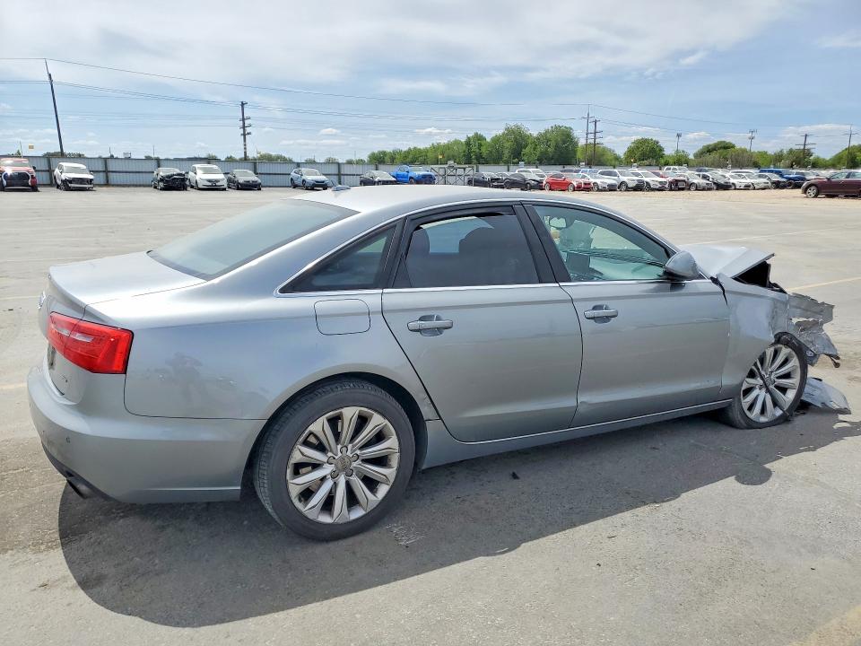 2015 Audi A6 VIN WAUGFAFC1FN028192 COPART salvage auction — FRONT END, Id - Salvage Certificate Of Title, sold $825 on 2026-07-02 (photo 3)