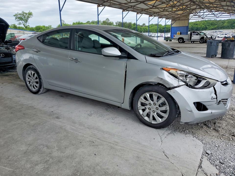 2013 Hyundai Elantra VIN 5NPDH4AE4DH181060 COPART salvage auction — FRONT END, Ga - Cert Of Title-Salvage, sold $950 on 2026-07-02 (photo 4)