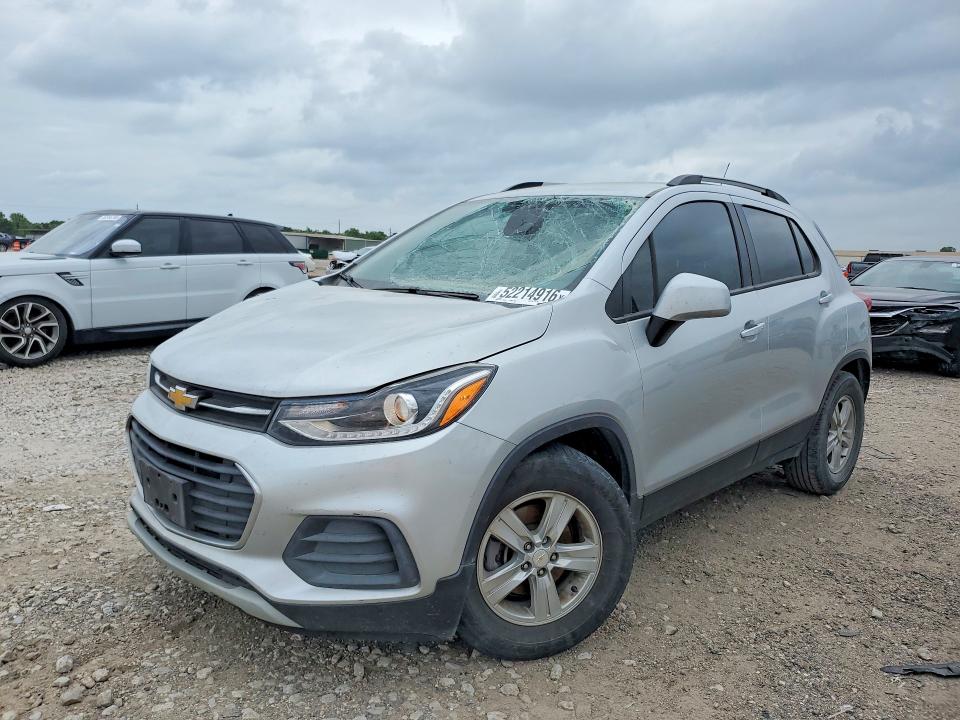 2022 Chevrolet Trax VIN KL7CJLSM4NB540455 COPART salvage auction — FRONT END, Tx - Salvage Vehicle Title, sold $125 on 2026-07-27 (photo 1)
