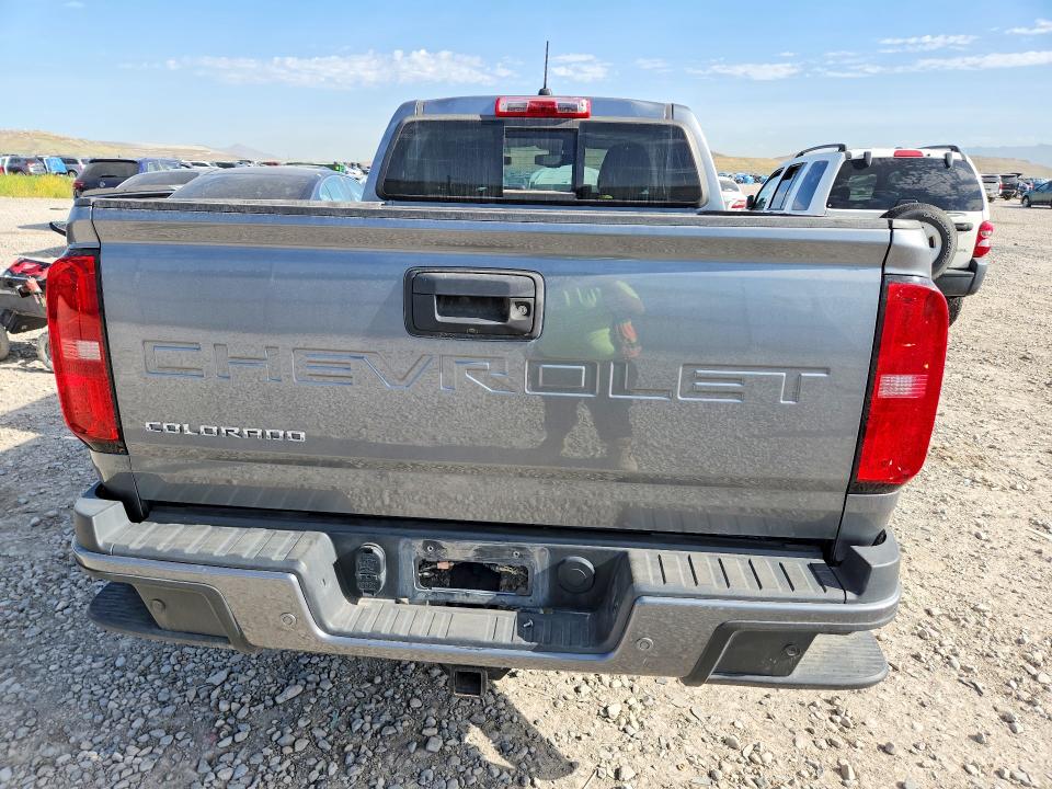 2021 Chevrolet Colorado VIN 1GCPTDE14M1231577 COPART salvage auction — SIDE, Ut - Salvage Certificate, sold $10,900 on 2026-07-02 (photo 6)