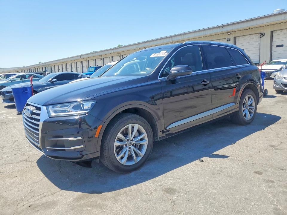 2017 Audi Q7 VIN WA1AHAF7XHD042424 COPART salvage auction — SIDE, Ky - Certificate Of Title, sold $4,650 on 2026-07-13 (photo 1)
