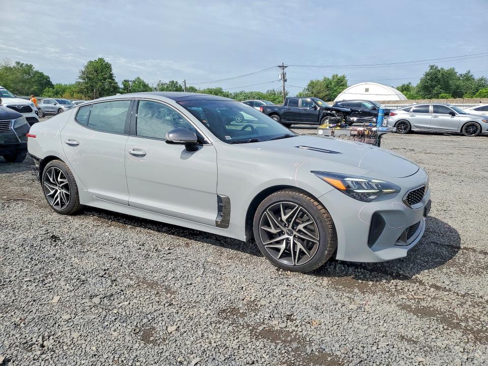 2022 Kia VIN KNAE35LD7N6116581 COPART salvage auction — REAR END, Salvage Title, sold $4,850 on 2026-07-10 (photo 4)