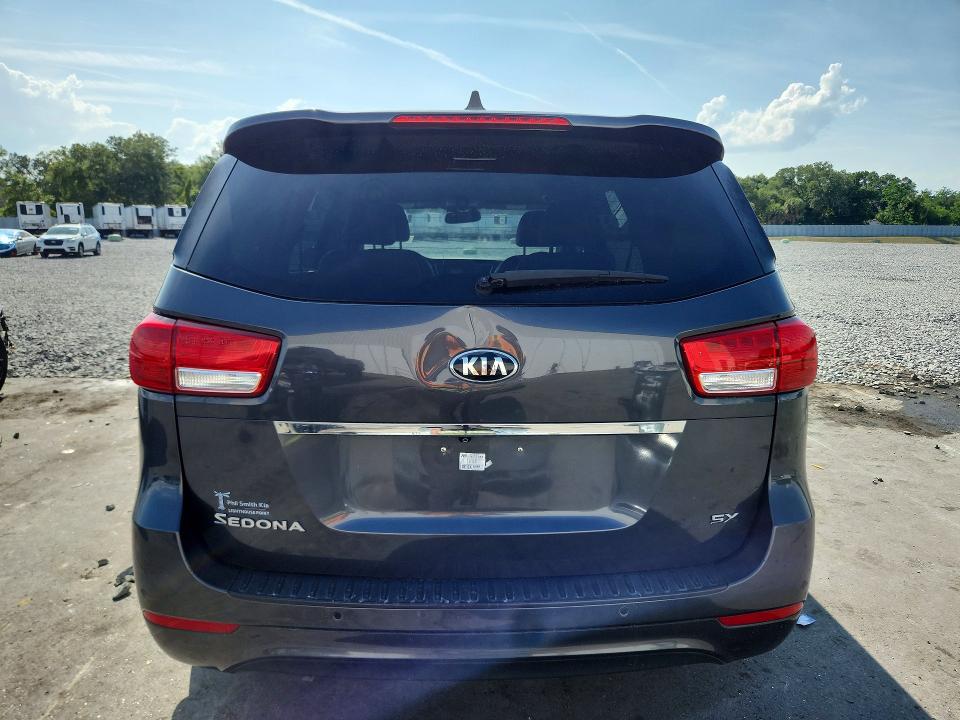 2017 Kia SEDONA VIN KNDMC5C15H6325794 COPART salvage auction — SIDE, Fl - Cert Of Title Slvg Rebuildable, sold $1,200 on 2026-07-15 (photo 6)