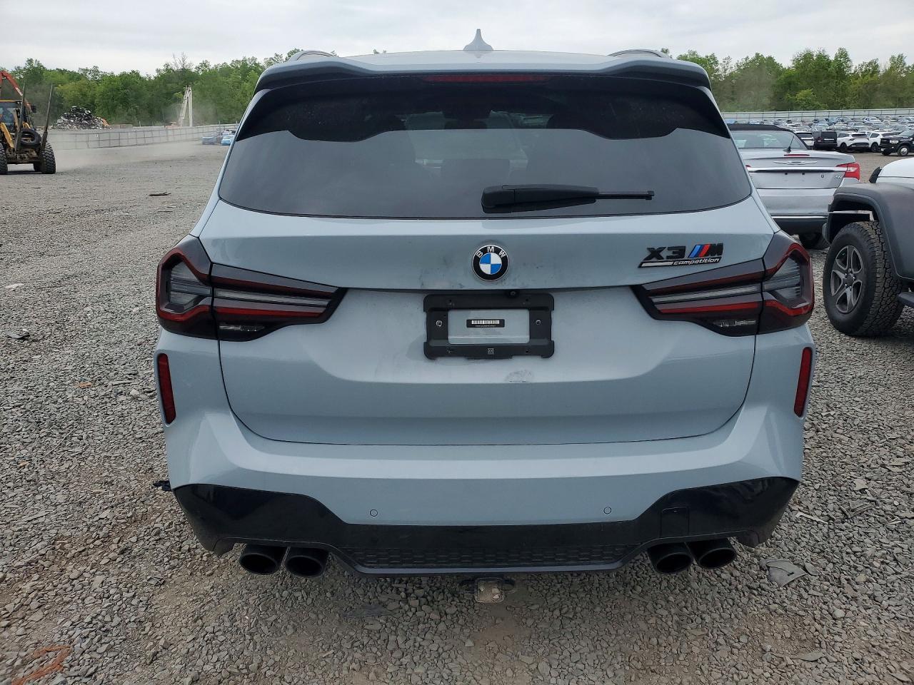 2022 BMW X3 VIN 5YM13EC00N9J89585 COPART salvage auction — Side, NJ - CERT OF TITLE-SALVAGE, sold $34,000 on 2026-07-07 (photo 6)