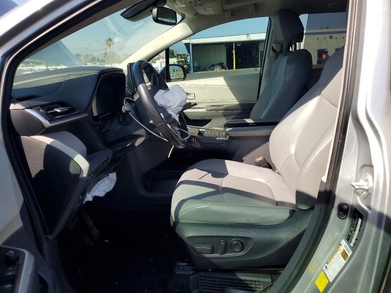 2022 Toyota Sienna VIN 5TDJSKFC9NS044854 COPART salvage auction — FRONT END, Az - Dis/Dlr/Exp Only Salvage Title, sold $7,900 on 2026-07-20 (photo 7)