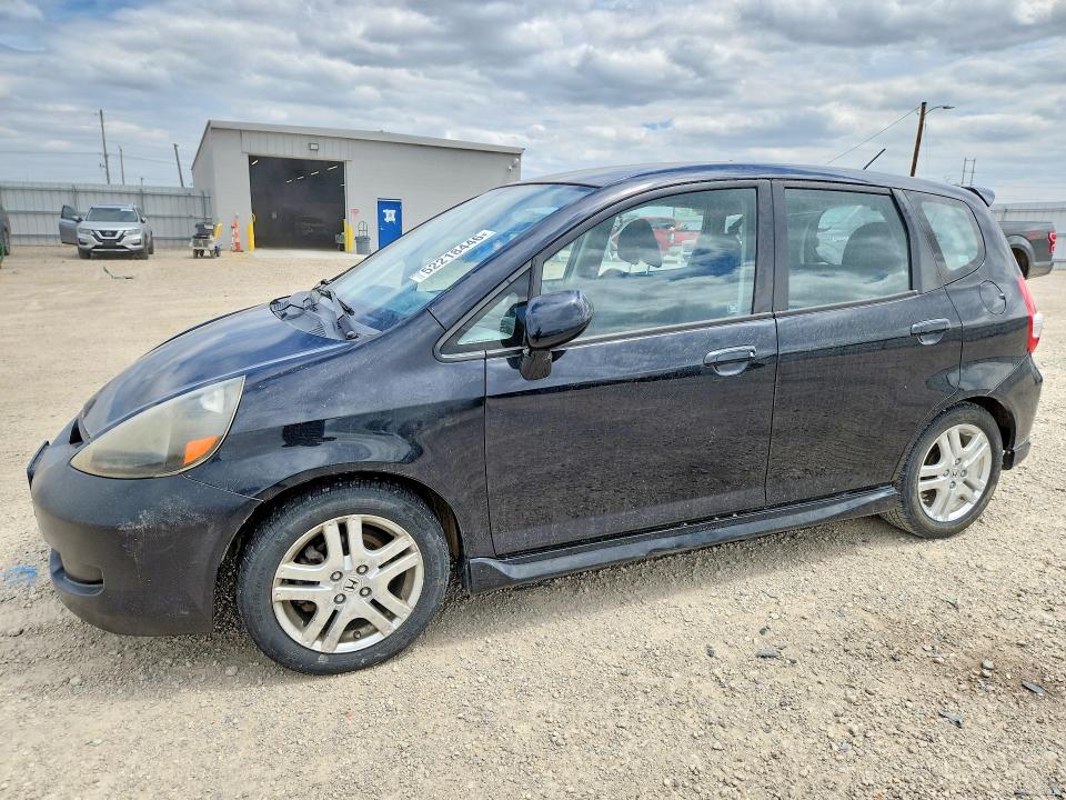 2008 Honda Fit VIN JHMGD38618S013898 COPART salvage auction — SIDE, Ia - Cert Of Title-Salvage Title, sold $150 on 2026-07-08 (photo 1)