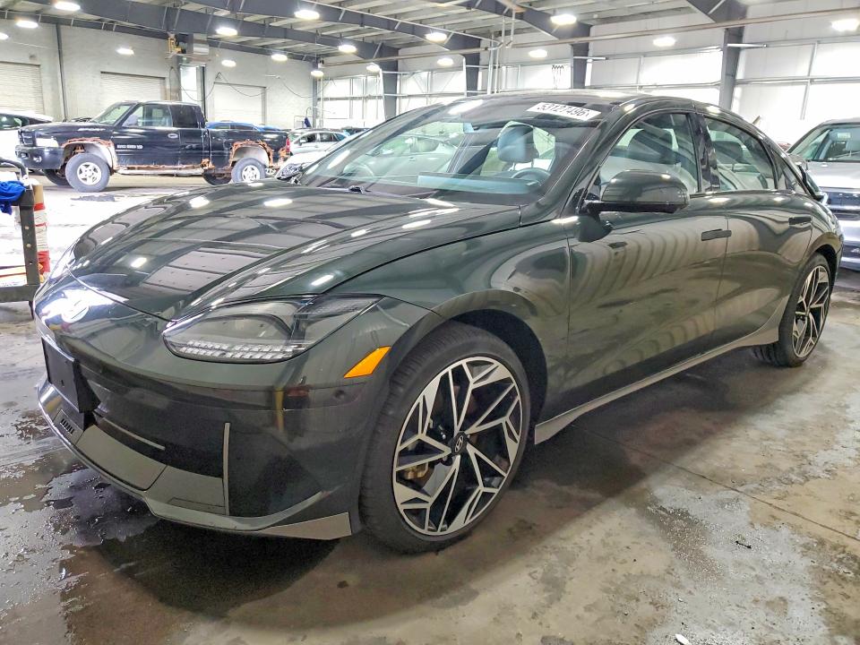2024 Hyundai Ioniq 6 VIN KMHM54AC6RA058667 COPART salvage auction — REAR END, Mn - Cert Of Title-Salvage, sold $10,300 on 2026-08-11 (photo 1)