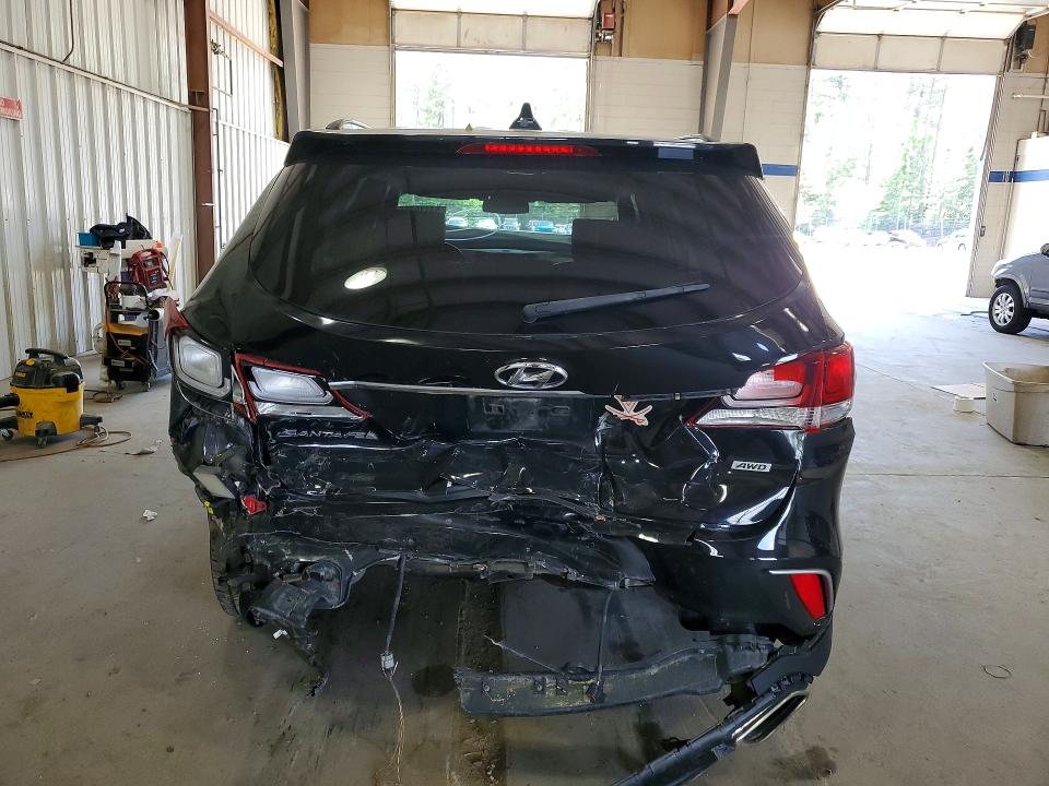 2017 Hyundai Santa fe VIN KM8SNDHFXHU244989 COPART salvage auction — FRONT END, Va - Cert Of Title - Salvage, sold $1,500 on 2026-07-02 (photo 6)