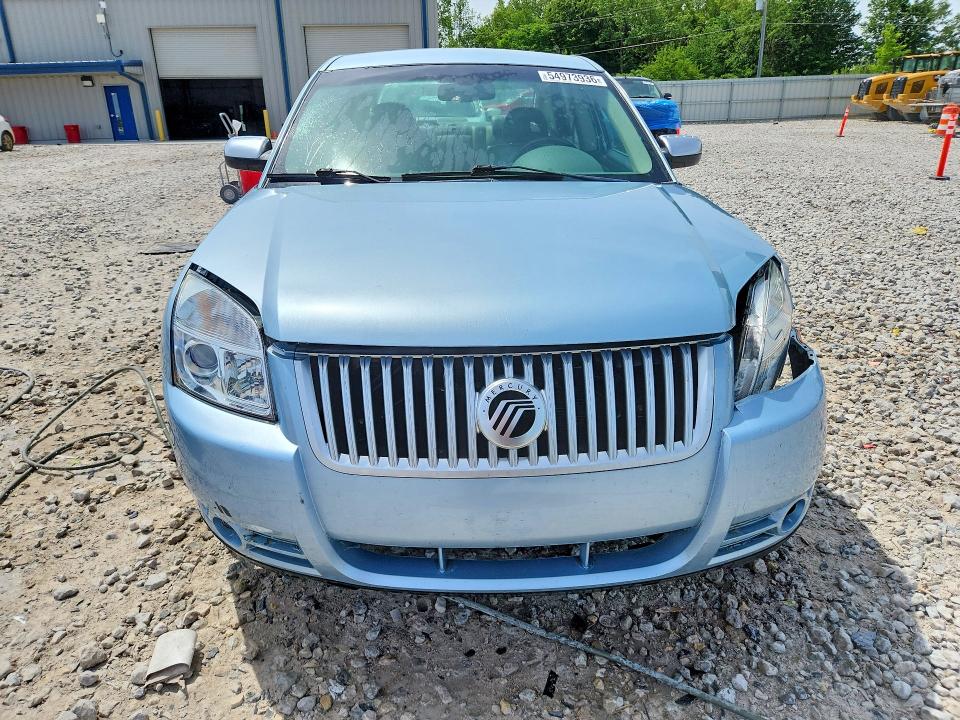 2009 Mercury Sable VIN 1MEHM42W39G614625 COPART salvage auction — FRONT END, Mi - Certificate Of Title, sold $1,100 on 2026-07-02 (photo 5)