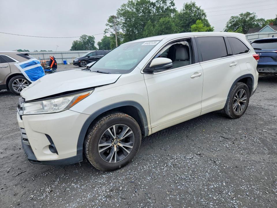 2017 Toyota Highlander VIN 5TDZZRFH9HS193949 COPART salvage auction — FRONT END, NC - SALVAGE CERTIFICATE OF TITLE, sold $175 on 2026-07-29 (photo 1)