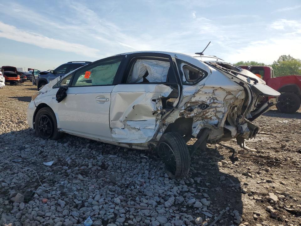 2013 Toyota VIN JTDKN3DU1D0352910 COPART salvage auction — ROLLOVER, Il - Salvage Certificate, sold $275 on 2026-07-24 (photo 2)