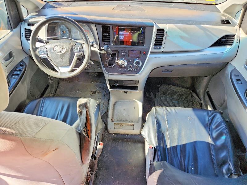 2017 Toyota VIN 5TDZK3DC9GS699501 COPART salvage auction — FRONT END, Ny - Certificate Of Title, sold $1,100 on 2026-07-07 (photo 8)