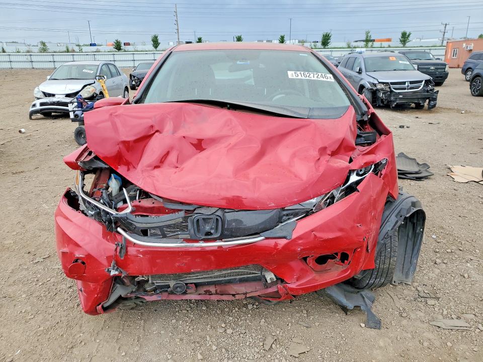 2015 Honda Fit VIN 3HGGK5H83FM728886 COPART salvage auction — FRONT END, Il - Salvage Certificate, sold $425 on 2026-07-09 (photo 5)