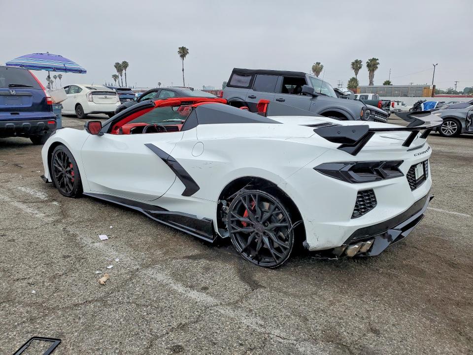 2024 Chevrolet VIN 1G1YC3D45R5116084 COPART salvage auction — SIDE, Ca - Salvage Certificate, sold $57,500 on 2026-07-24 (photo 2)