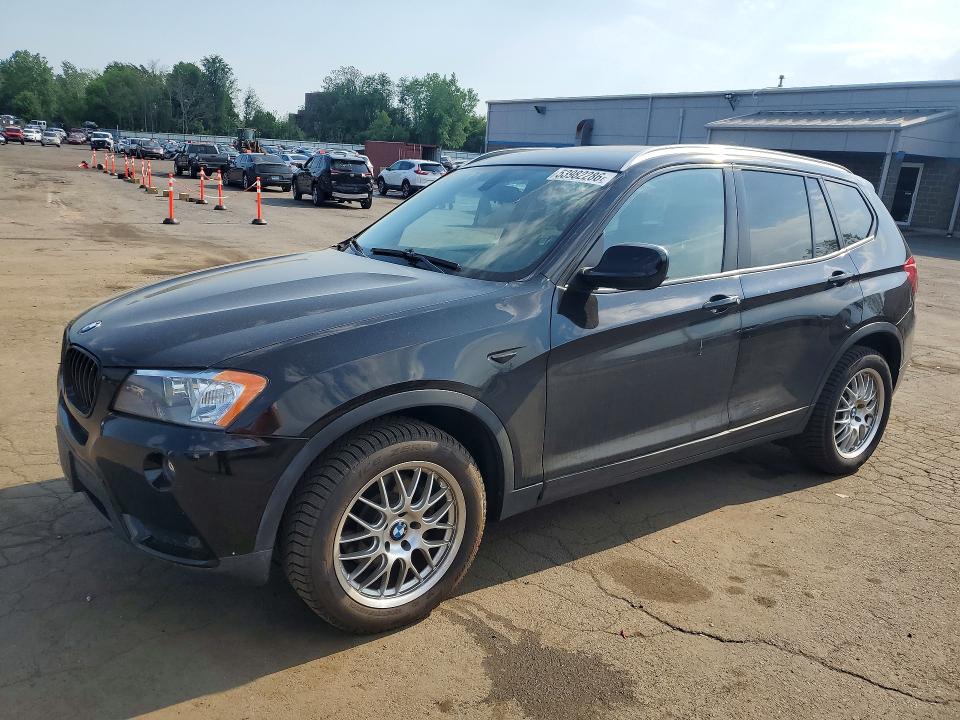 2014 BMW X3 VIN 5UXWX9C50E0D29761 — COPART salvage auction photo