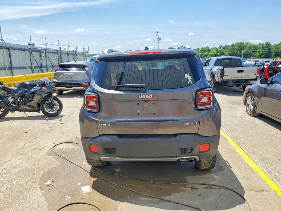 2016 Jeep Renegade VIN ZACCJBDT2GPD24906 COPART salvage auction — FRONT END, Ky - Bill Of Sale/Part Only/No Titl, sold $400 on 2026-07-08 (photo 6)