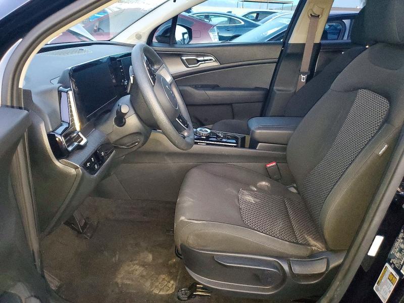 2025 Kia Sportage VIN KNDPU3DG5S7237671 COPART salvage auction — FRONT END, NV - CERTIFICATE OF TITLE, sold $9,900 on 2026-07-09 (photo 7)