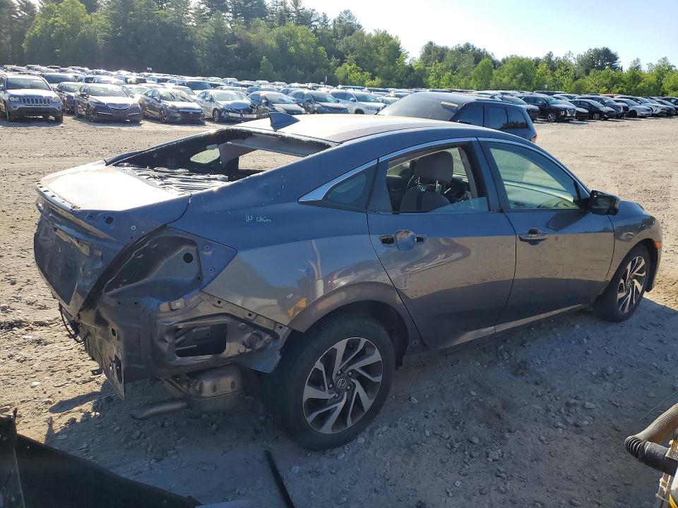 2018 Honda Civic VIN JHMFC1F3XJX018909 COPART salvage auction — WATER/FLOOD, Ma - Cert Of Title-Salvage, sold $2,250 on 2026-07-09 (photo 3)