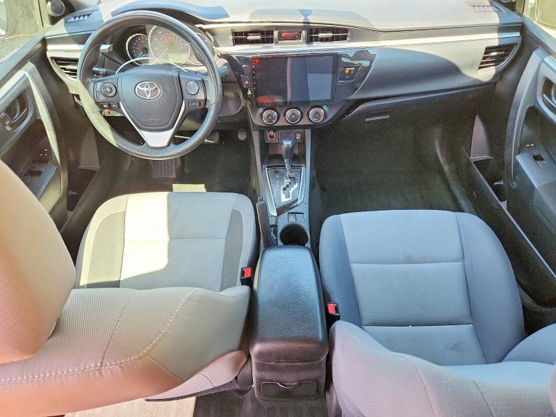 2016 Toyota Corolla VIN 5YFBURHE1GP472399 COPART salvage auction — FRONT END, UT - SALVAGE CERTIFICATE, sold $1,900 on 2026-07-31 (photo 8)