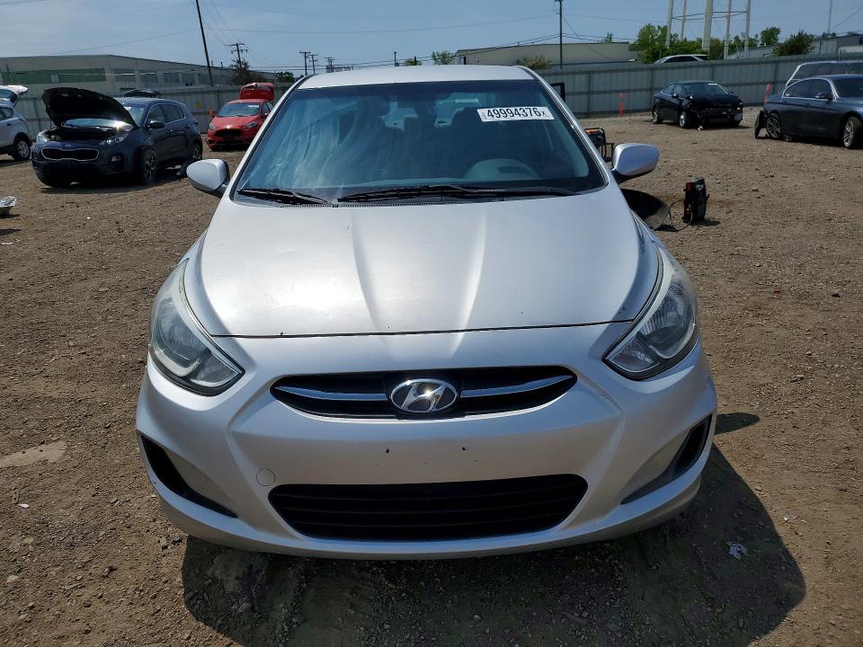 2016 Hyundai Accent VIN KMHCT4AE8GU988858 COPART salvage auction — HAIL, Il - Salvage Certificate, sold $675 on 2026-07-15 (photo 5)