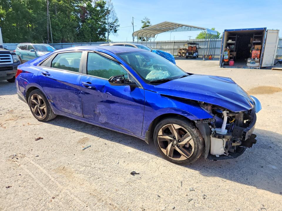 2023 Hyundai Elantra VIN KMHLS4AG1PU401923 COPART salvage auction — FRONT END, Fl - Certificate Of Title, sold $5,500 on 2026-07-06 (photo 4)