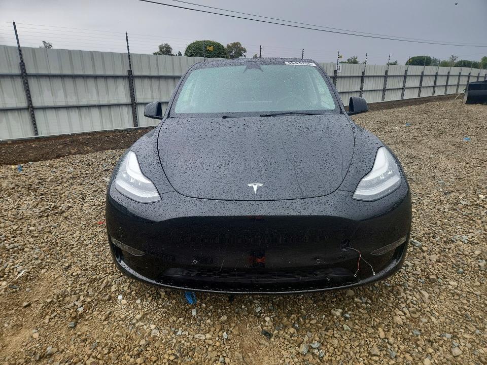 2022 Tesla Model y VIN 7SAYGDEE7NF569336 COPART salvage auction — REAR END, Ca - Salvage Certificate, sold $12,800 on 2026-07-14 (photo 5)