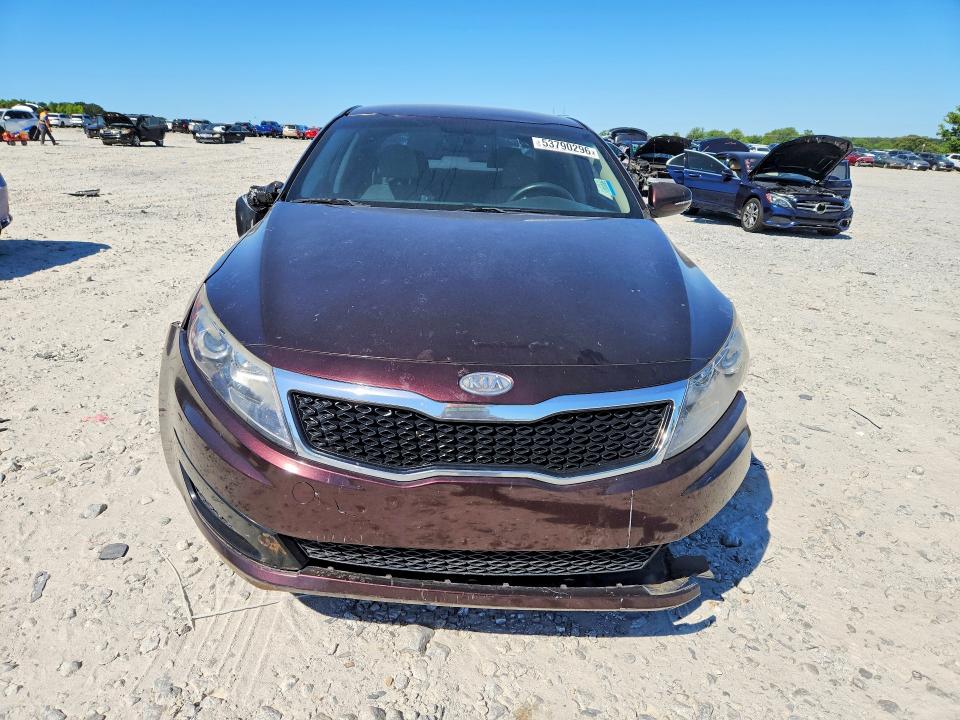 2011 Kia Optima VIN KNAGM4A79B5130755 COPART salvage auction — FRONT END, Ga - Cert Of Title-Salvage, sold $750 on 2026-07-27 (photo 5)