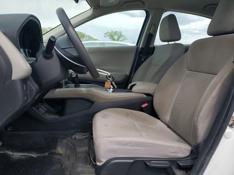 2016 Honda Hr-v VIN 3CZRU6H37GM749604 COPART salvage auction — MECHANICAL, Al - Certificate Of Title, sold $2,750 on 2026-07-31 (photo 7)