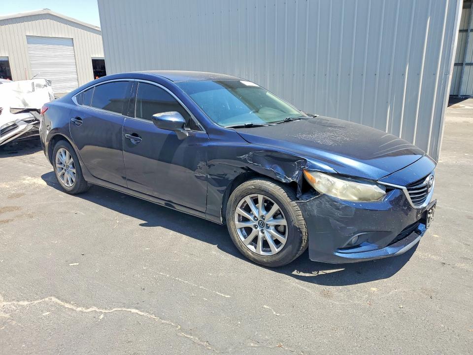 2015 Mazda 6 VIN JM1GJ1U59F1223261 COPART salvage auction — FRONT END, Ca - Salvage Certificate, sold $1,700 on 2026-07-02 (photo 4)