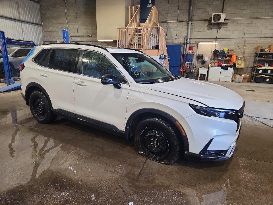 2025 Honda Cr-v VIN 2HKRS6H93SH227700 COPART salvage auction — VANDALISM, On - Permit No Brand - Unfit, sold $27,250 on 2026-07-03 (photo 4)