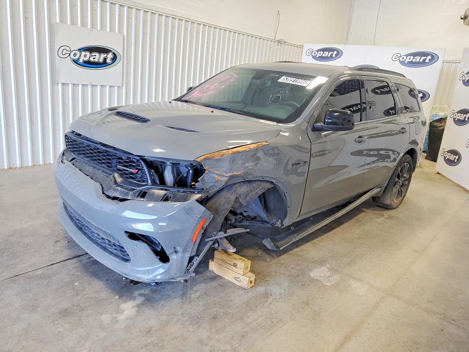 2023 Dodge Durango VIN 1C4SDHCT6PC720199 COPART salvage auction — FRONT END, Sc - Disposal Authority Certificate, sold $10,100 on 2026-07-09 (photo 1)