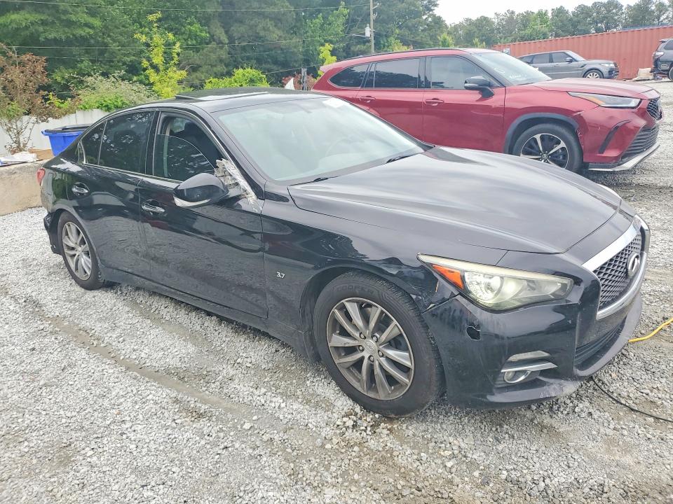 2015 Infiniti Q50 VIN JN1BV7AP0FM342664 COPART salvage auction — REAR END, Ga - Cert Of Title-Salvage, sold $2,000 on 2026-07-06 (photo 4)