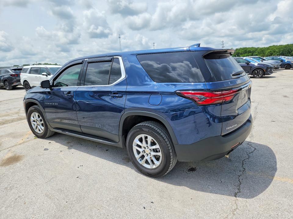 2023 Chevrolet Traverse VIN 1GNERFKW8PJ165192 COPART salvage auction — HAIL, MO - SALVAGE CERTIFICATE OF TITLE, sold $7,200 on 2026-07-29 (photo 2)