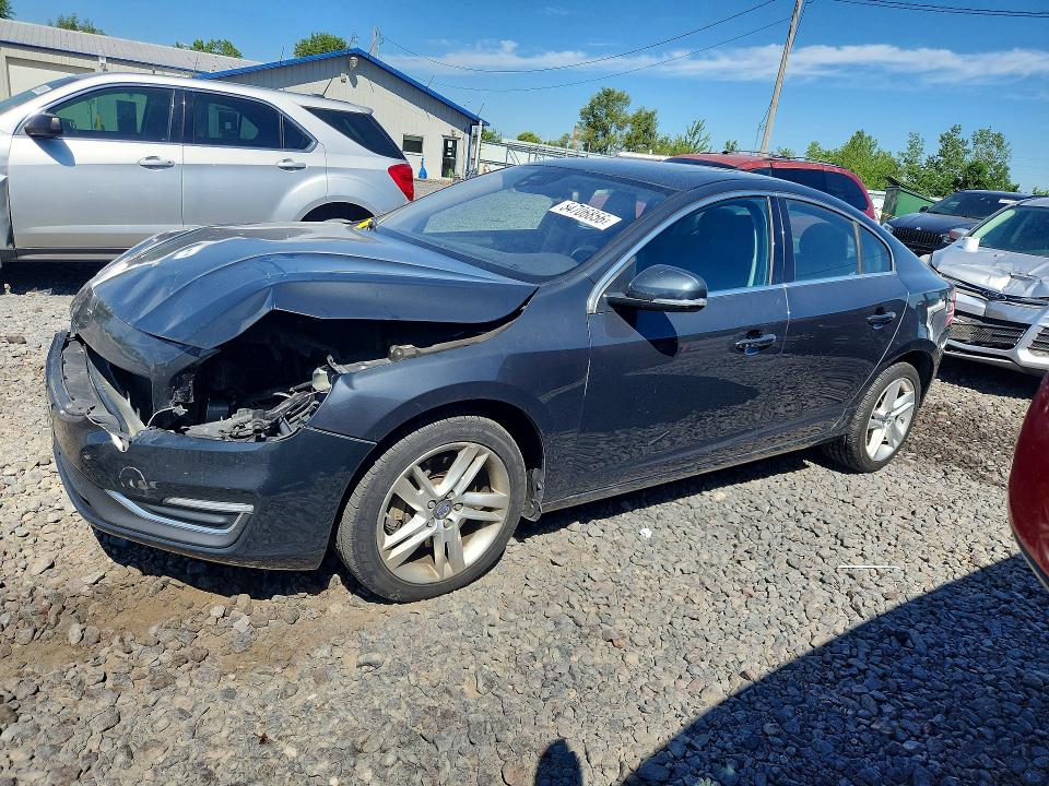 2015 Volvo S60 VIN YV1612TB1F1309070 COPART salvage auction — FRONT END, Il - Salvage Certificate, sold $825 on 2026-07-27 (photo 1)
