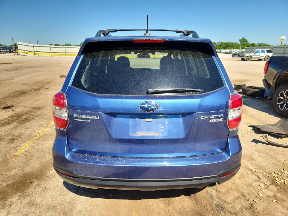 2015 Subaru Forester VIN JF2SJAWC3FH598383 COPART salvage auction — HAIL, Ks - Cert Of Title-Salvage, sold $4,350 on 2026-07-22 (photo 6)